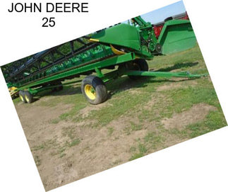 JOHN DEERE 25