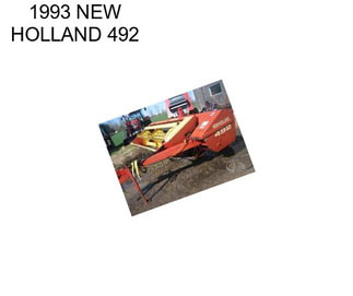 1993 NEW HOLLAND 492