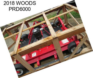 2018 WOODS PRD6000