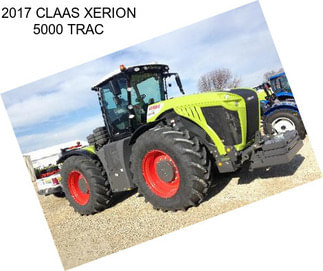 2017 CLAAS XERION 5000 TRAC