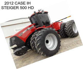 2012 CASE IH STEIGER 500 HD