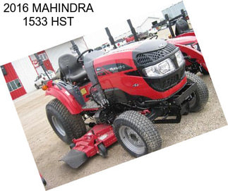 2016 MAHINDRA 1533 HST