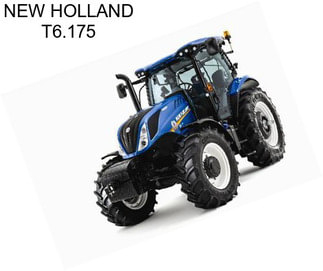 NEW HOLLAND T6.175