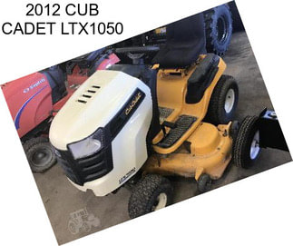 2012 CUB CADET LTX1050