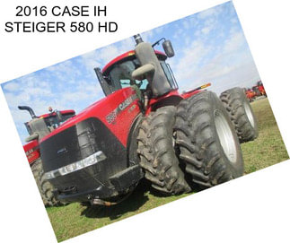 2016 CASE IH STEIGER 580 HD