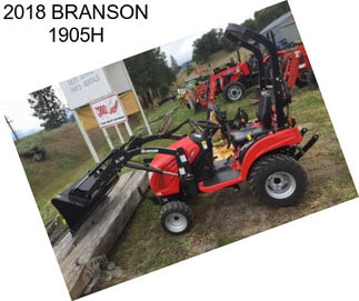 2018 BRANSON 1905H