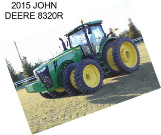 2015 JOHN DEERE 8320R