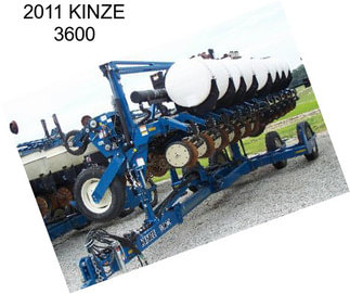 2011 KINZE 3600