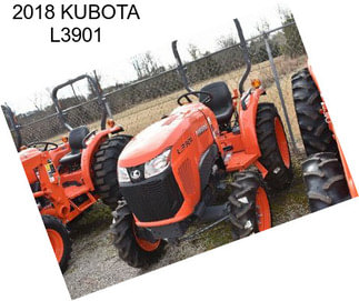 2018 KUBOTA L3901