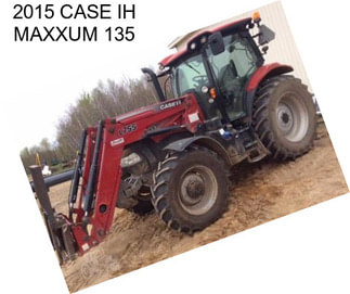 2015 CASE IH MAXXUM 135