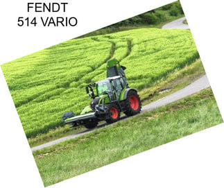 FENDT 514 VARIO