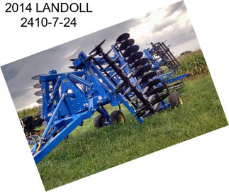 2014 LANDOLL 2410-7-24