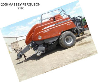 2008 MASSEY-FERGUSON 2190