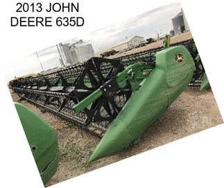 2013 JOHN DEERE 635D