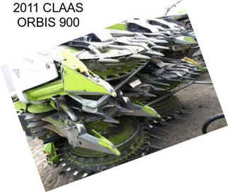 2011 CLAAS ORBIS 900