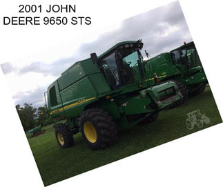 2001 JOHN DEERE 9650 STS