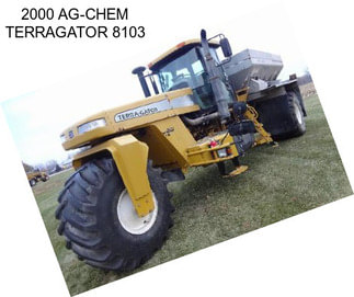 2000 AG-CHEM TERRAGATOR 8103