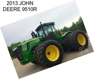 2013 JOHN DEERE 9510R