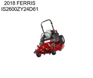 2018 FERRIS IS2600ZY24D61