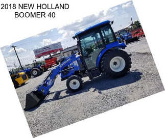 2018 NEW HOLLAND BOOMER 40