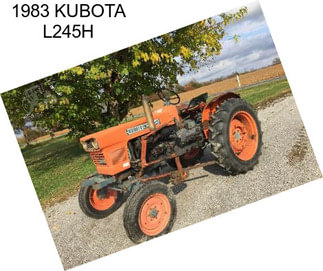 1983 KUBOTA L245H