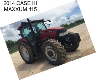 2014 CASE IH MAXXUM 115