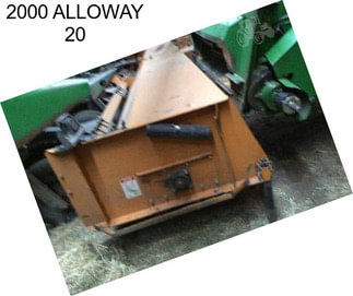 2000 ALLOWAY 20