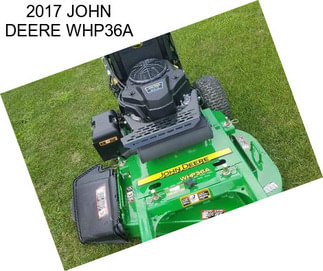 2017 JOHN DEERE WHP36A