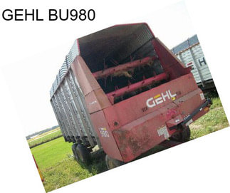 GEHL BU980