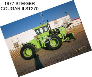 1977 STEIGER COUGAR II ST270