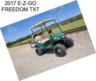 2017 E-Z-GO FREEDOM TXT