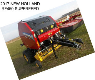 2017 NEW HOLLAND RF450 SUPERFEED