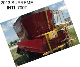 2013 SUPREME INTL 700T