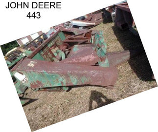 JOHN DEERE 443