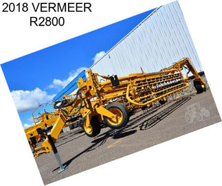 2018 VERMEER R2800