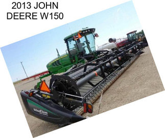 2013 JOHN DEERE W150