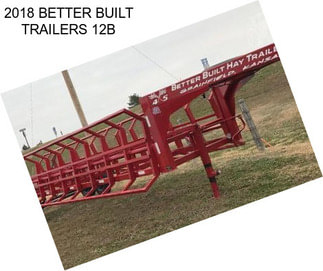 2018 BETTER BUILT TRAILERS 12B