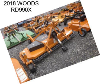 2018 WOODS RD990X