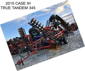 2015 CASE IH TRUE TANDEM 345