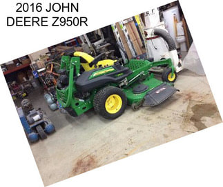 2016 JOHN DEERE Z950R