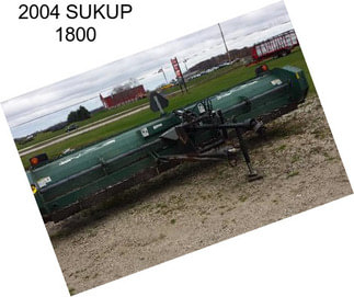 2004 SUKUP 1800