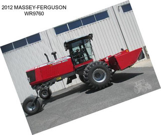 2012 MASSEY-FERGUSON WR9760