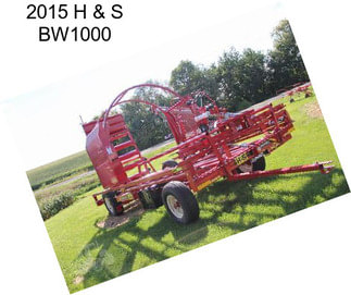 2015 H & S BW1000