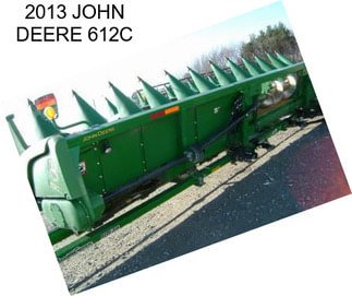 2013 JOHN DEERE 612C