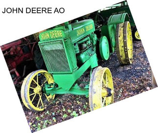 JOHN DEERE AO