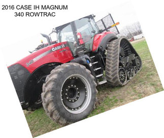 2016 CASE IH MAGNUM 340 ROWTRAC