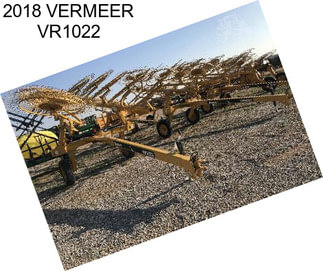 2018 VERMEER VR1022