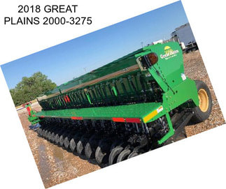 2018 GREAT PLAINS 2000-3275