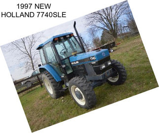 1997 NEW HOLLAND 7740SLE