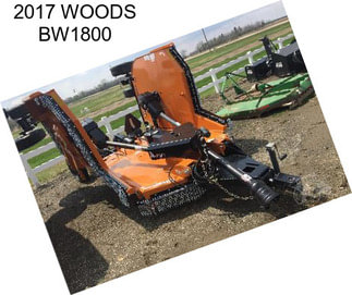 2017 WOODS BW1800